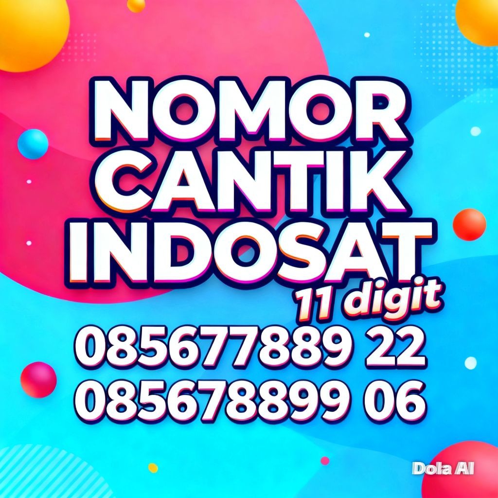 perdana cantik INDOSAT  supeer rapi 11 digit