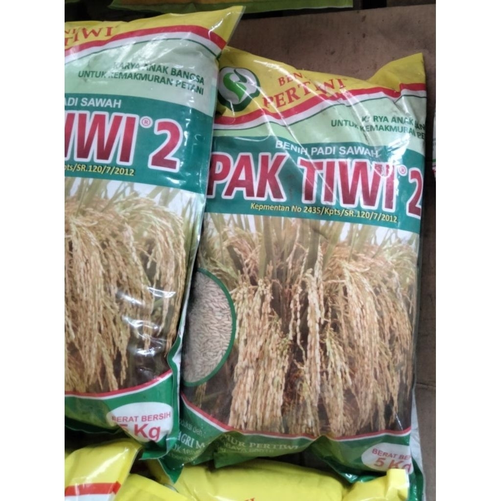 Benih Padi Pak Tiwi 2 Ukuran 5 kg