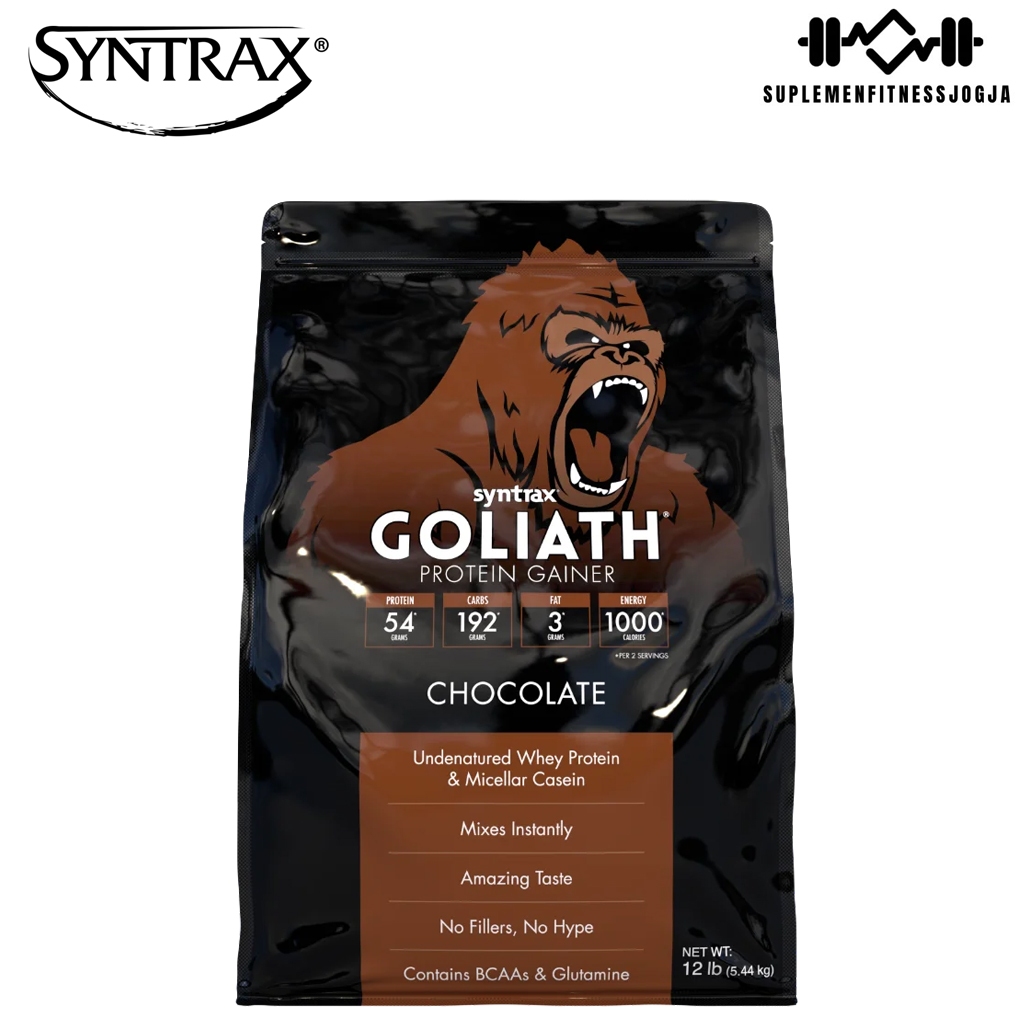 SYNTRAX Goliath Mass Protein Gainer 12 lbs Weight Gainer