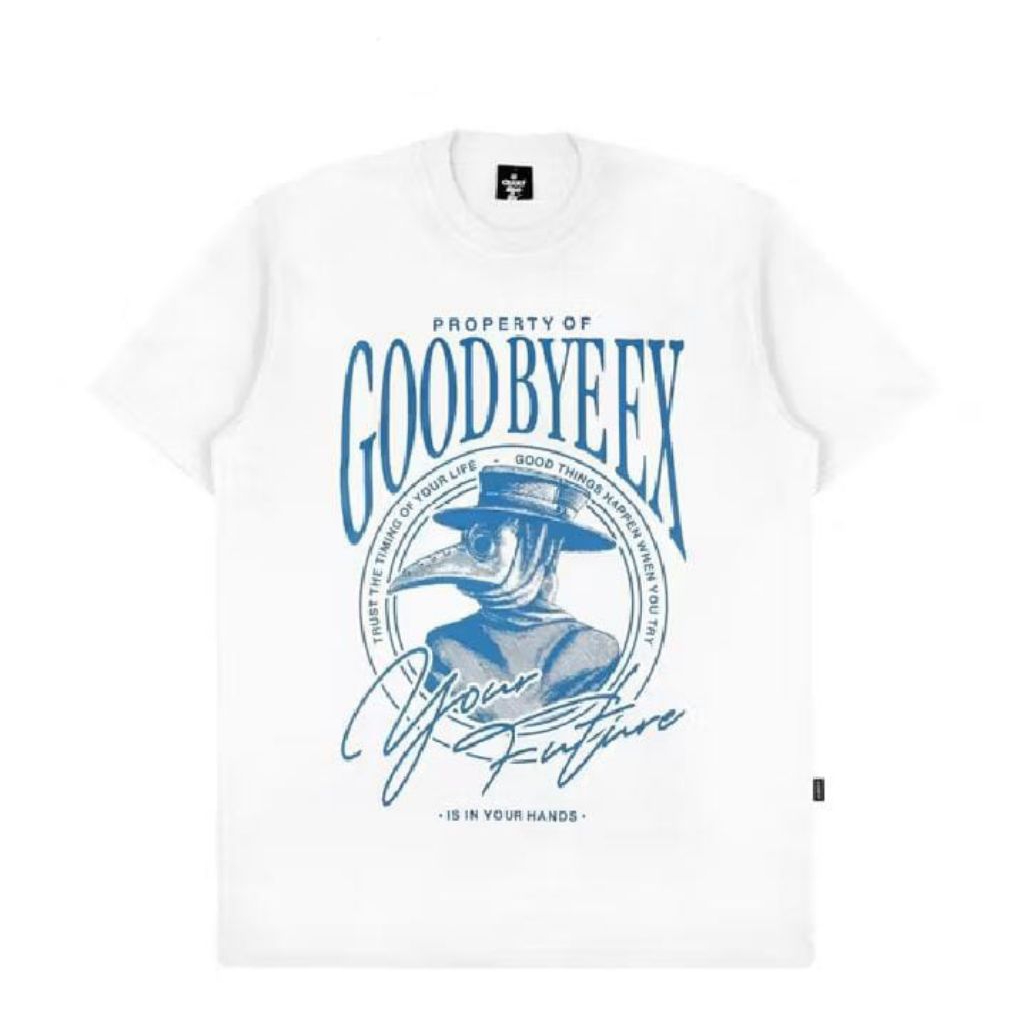 KAOS ATASAN UNISEX GOOD BYE EX / ATASAN SABLON KATUN