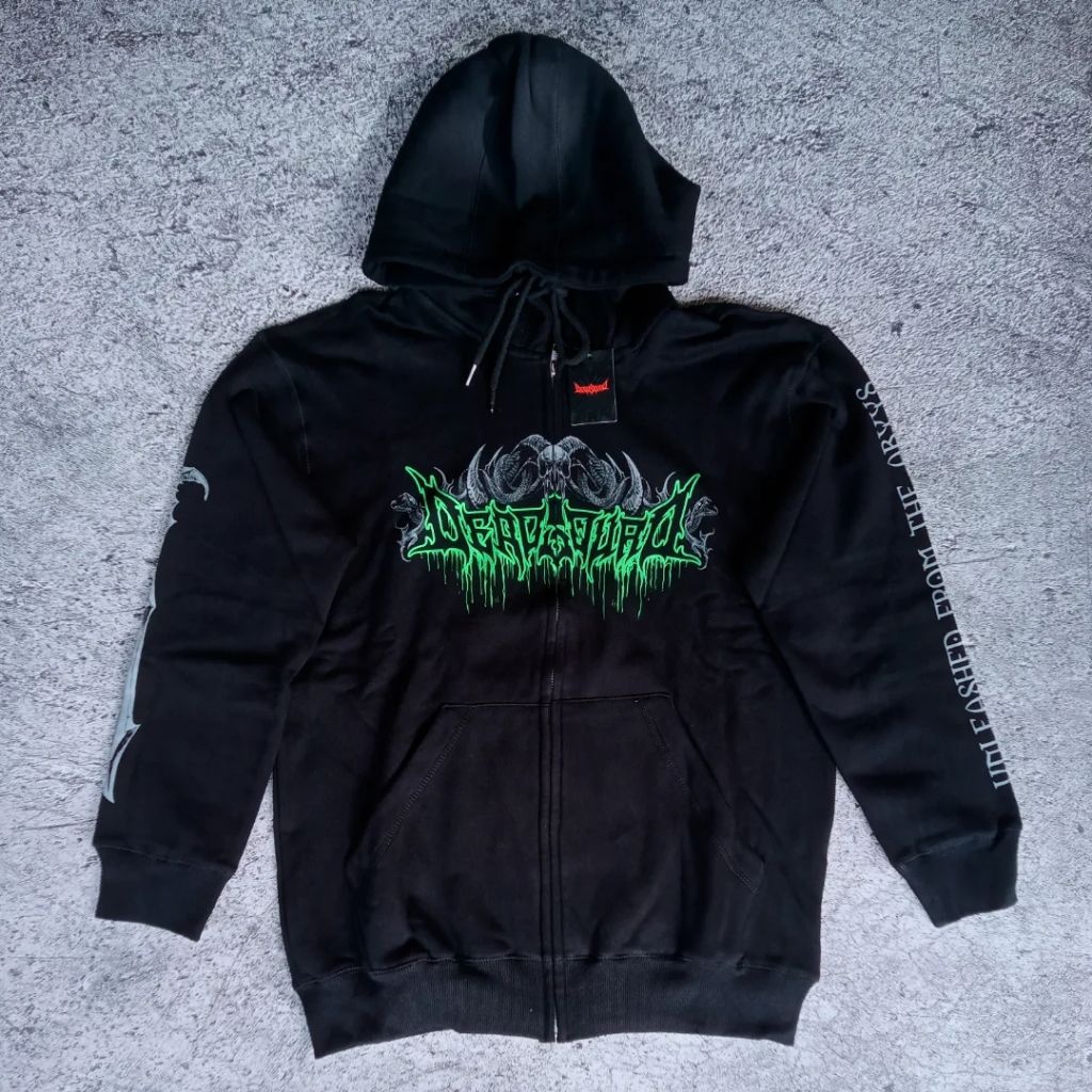 Hoodie Zipper Deadsquad X Gozeal - Death Valley