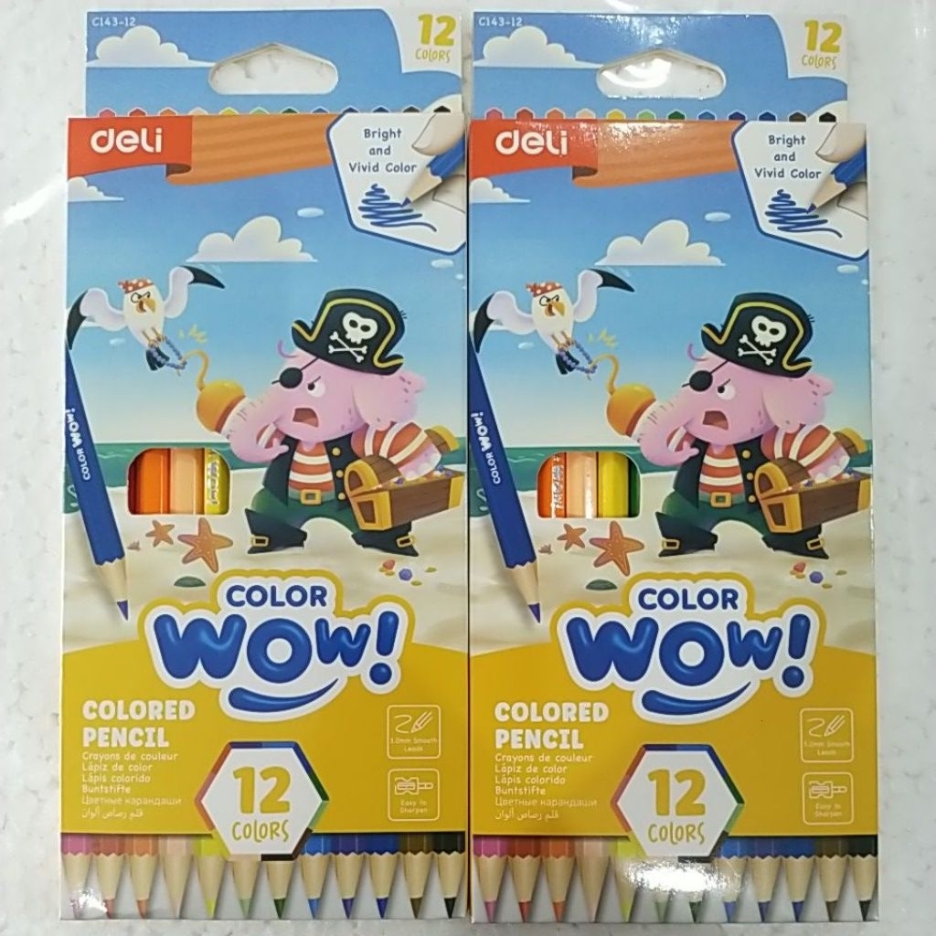 Deli Pensil 12 Warna