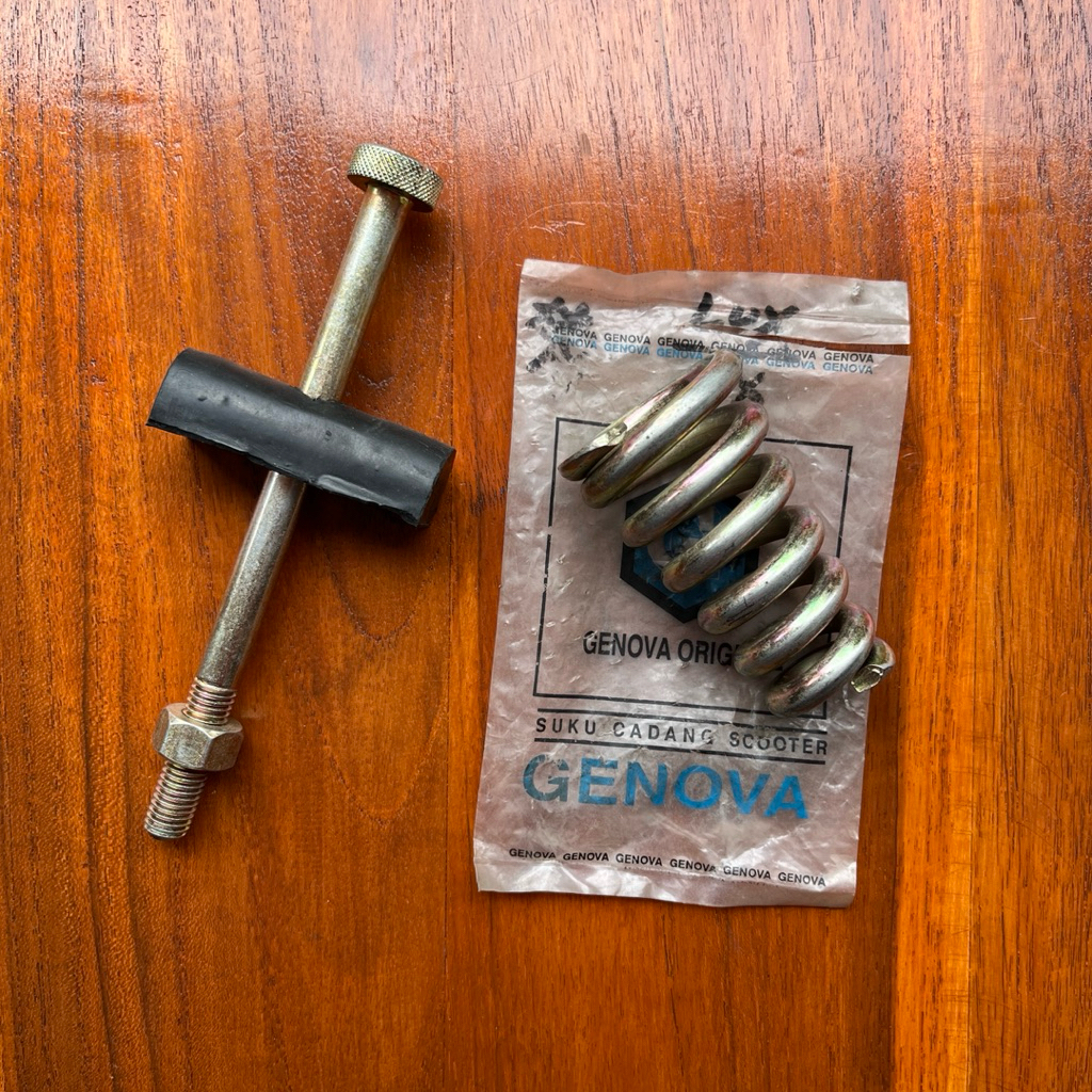 Per Baut Karet Kelengkapan Jok Depan Pisah Vespa Super Sprint Px Vbb Dll