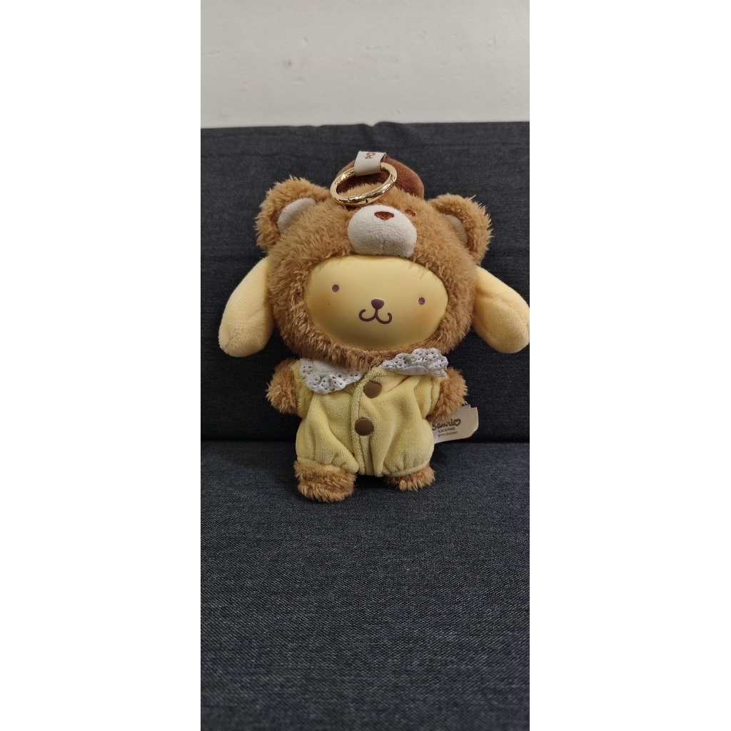 Sanrio Latte Baby pompompurin bag Charm (Preloved)