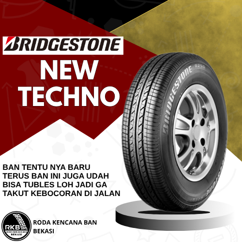 BRIDGESTONE NEW TECHNO 185/55 R15 BAN MOBIL Brio RS Vios