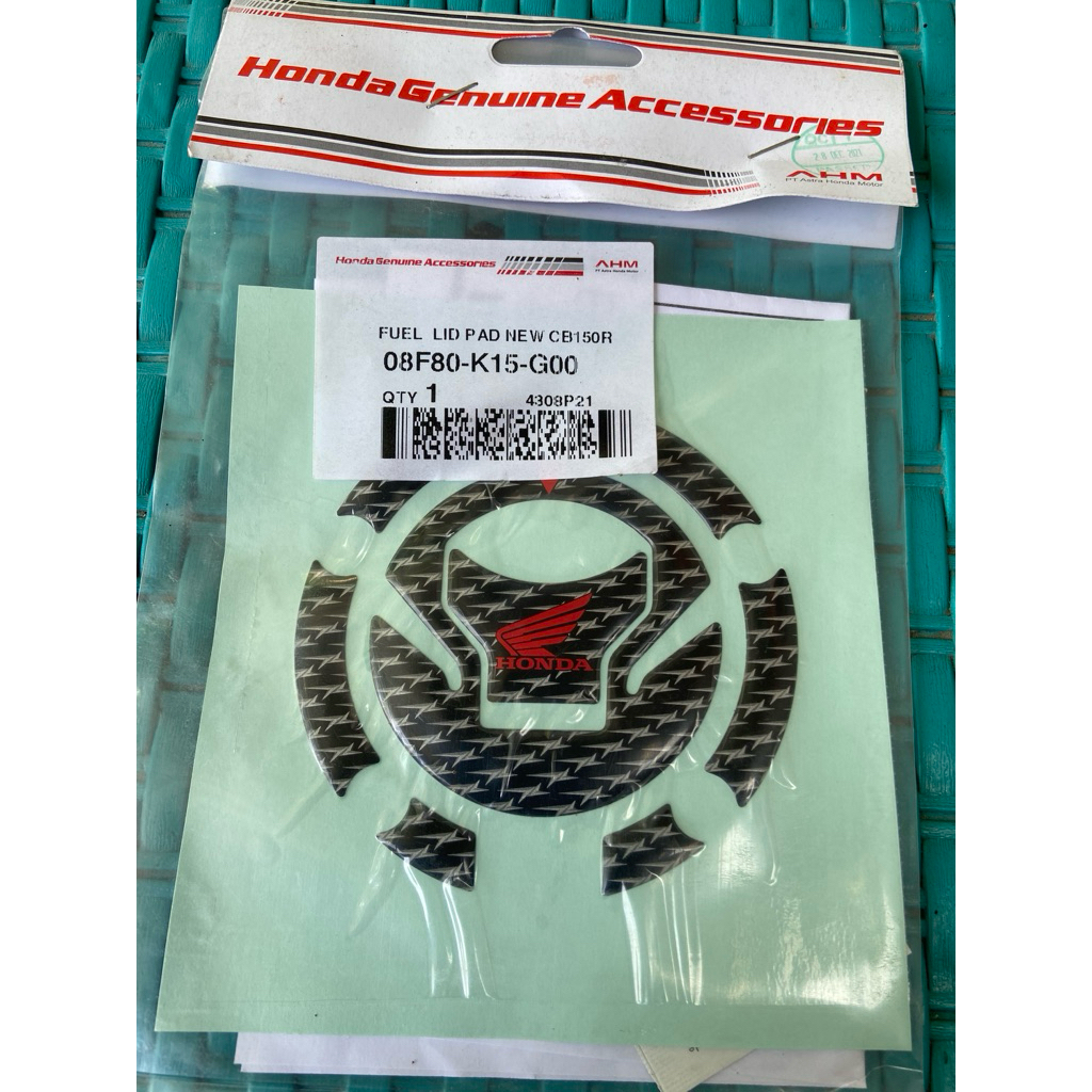 Aksesoris Tutup Tangki New Cb150r Streetfire K15g K15m / 08F80-K15-G00