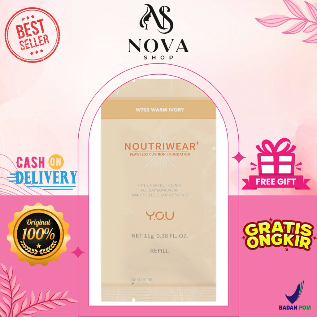(REFILL) YOU NOUTRIWEAR+ FLAWLESS CUSHION FOUNDATION
