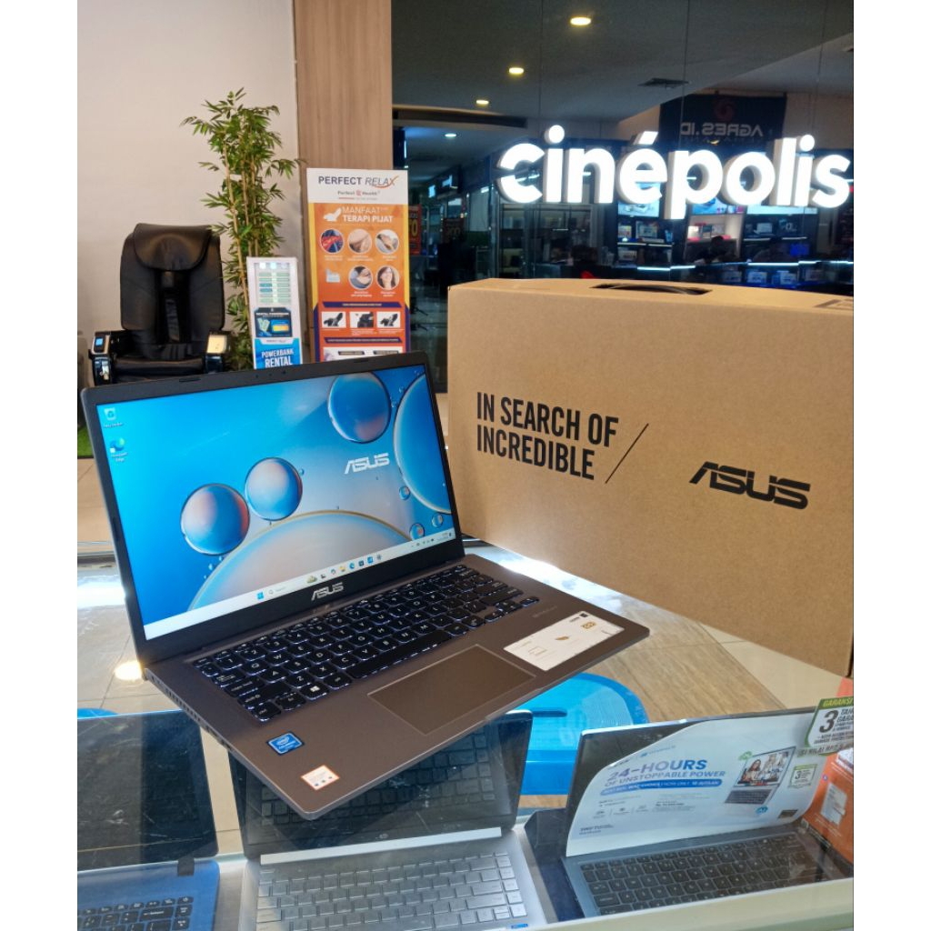 Asus Vivobook A416MAO Intel Celeron N4020 Ram 8 SSD 256 Layar 14 inch Windows 11 - Second