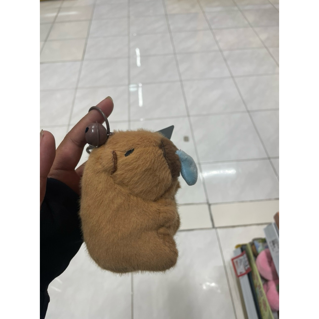 keychain capybara mr diy