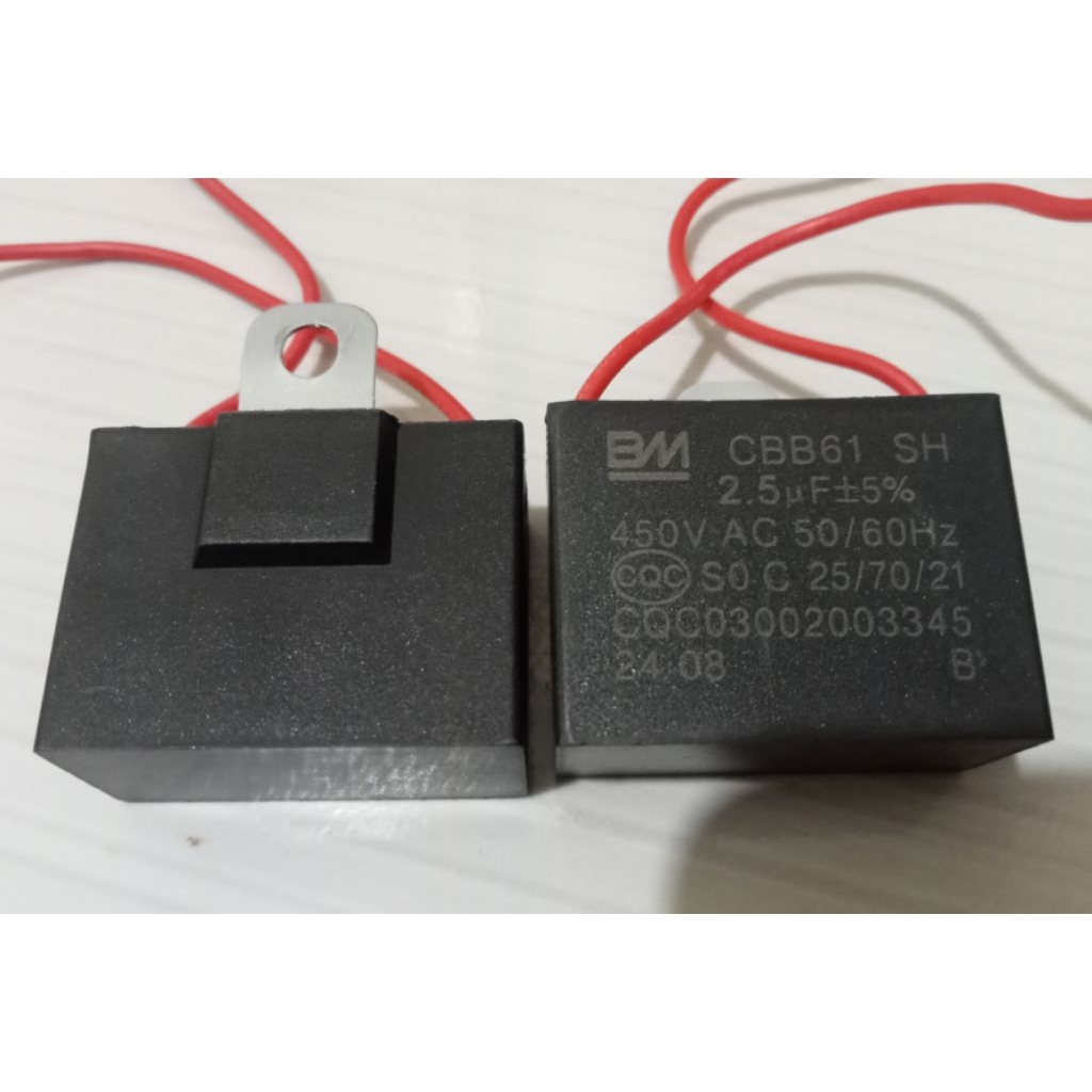 Kapasitor Kipas Angin Maspion Original Ukuran 2,5