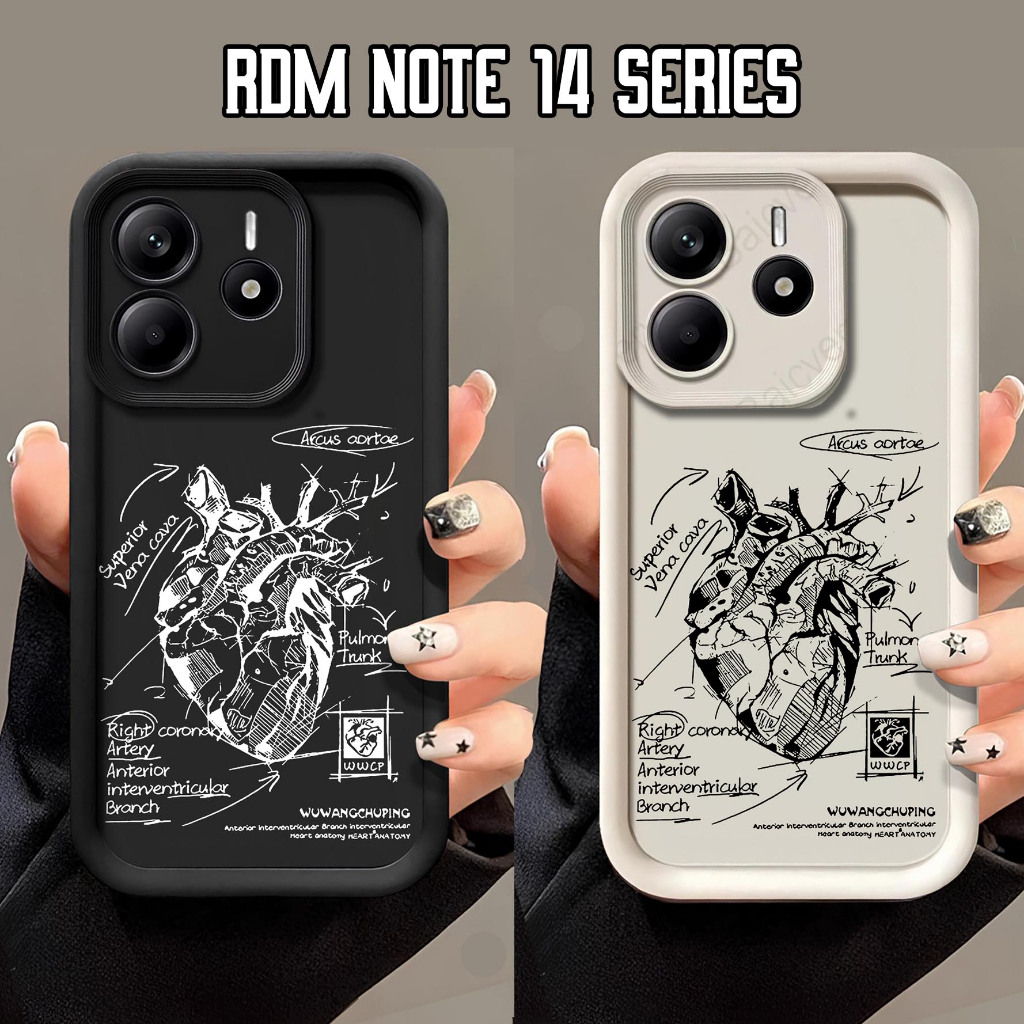 Softcase Rubber Redmi Note 14 4G Note 14 5G - Case Hp Redmi Note 14 4G Note 14 5G - Casing Pro Camer