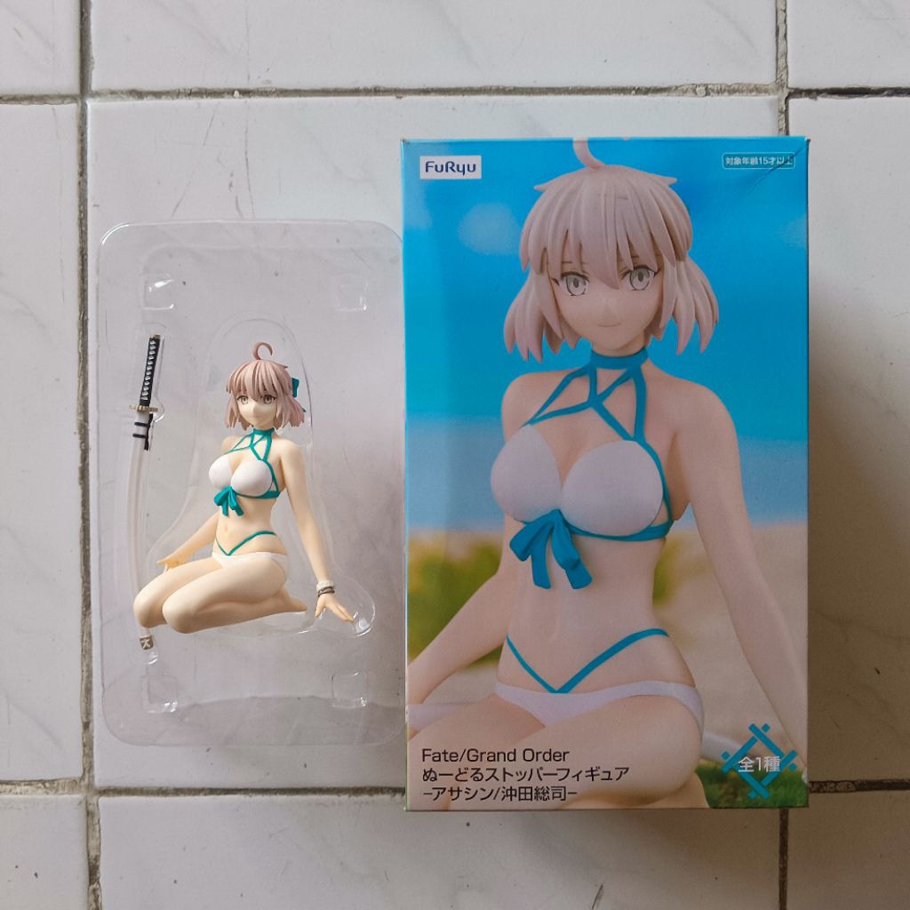 FURYU NOODLE STOPPER FIGURE ASSASSIN OKITA SOUJI FATE GRAND ORDER