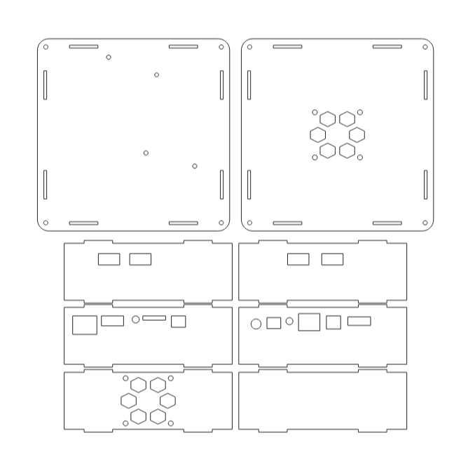 Kotak Akrilik STB HG680P/B860H | OpenWRT Setup