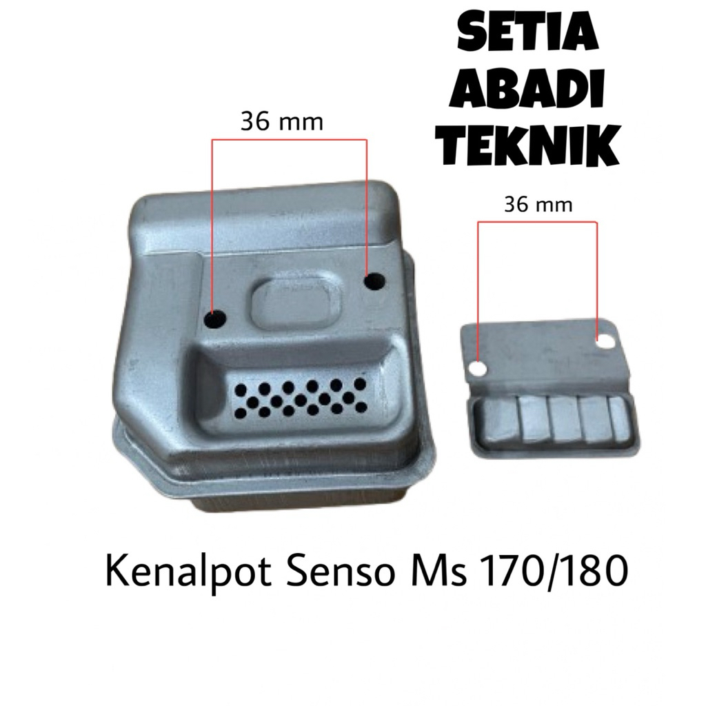 Knalpot Chainsaw Ms 170/180/Knalpot Senso Ms 170/180/Kenalpot Chainsaw Ms 170/180/Kenalpot Senso Ms 