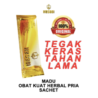 Madu Kesagi Original BPOM - Harga Ecer Atau sachet - - Minuman Serbuk Madu Herbal Penambah Stamina P