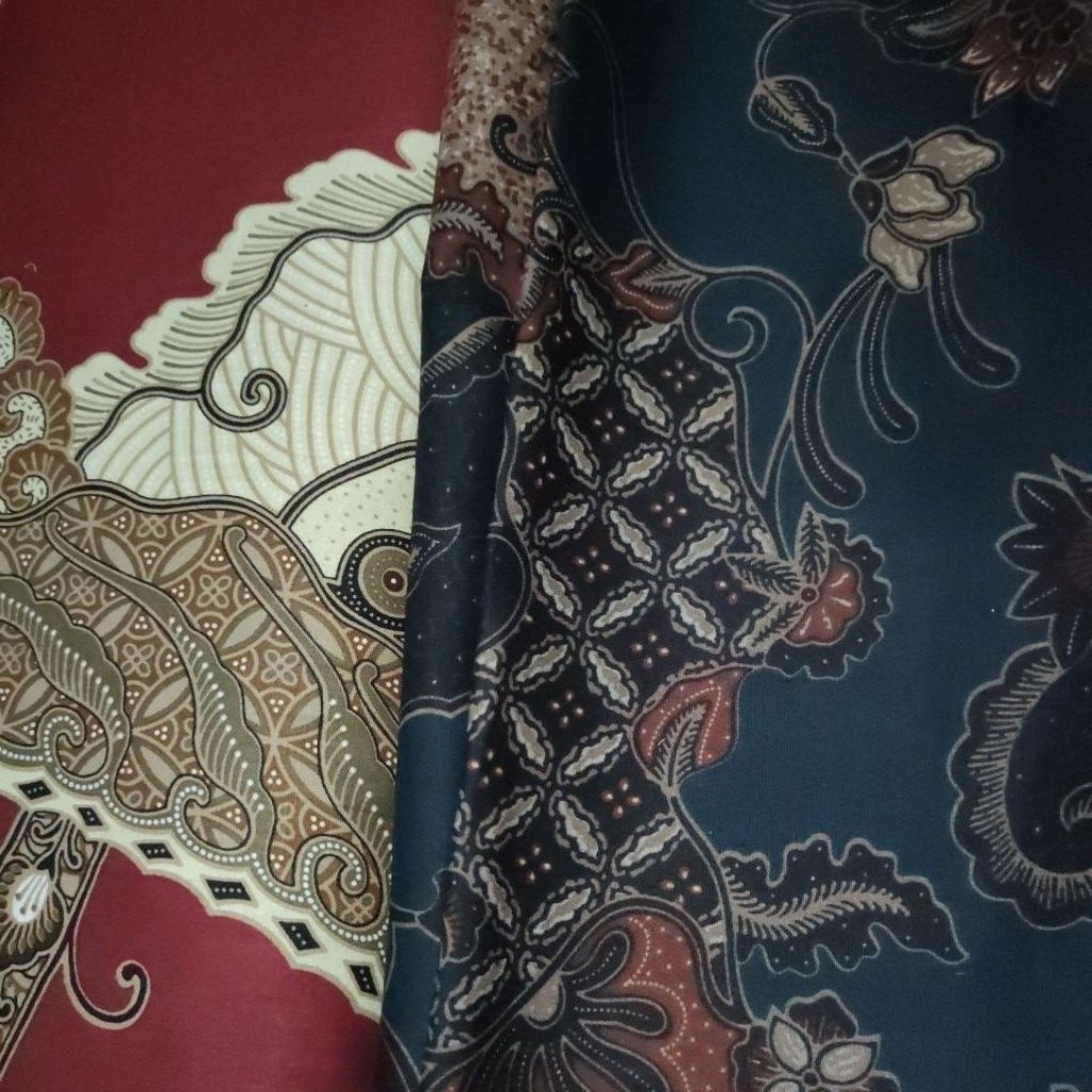 kain armny silky motif bunga abstrak polos maxmara bunga abstrak Rayon katun motif polos