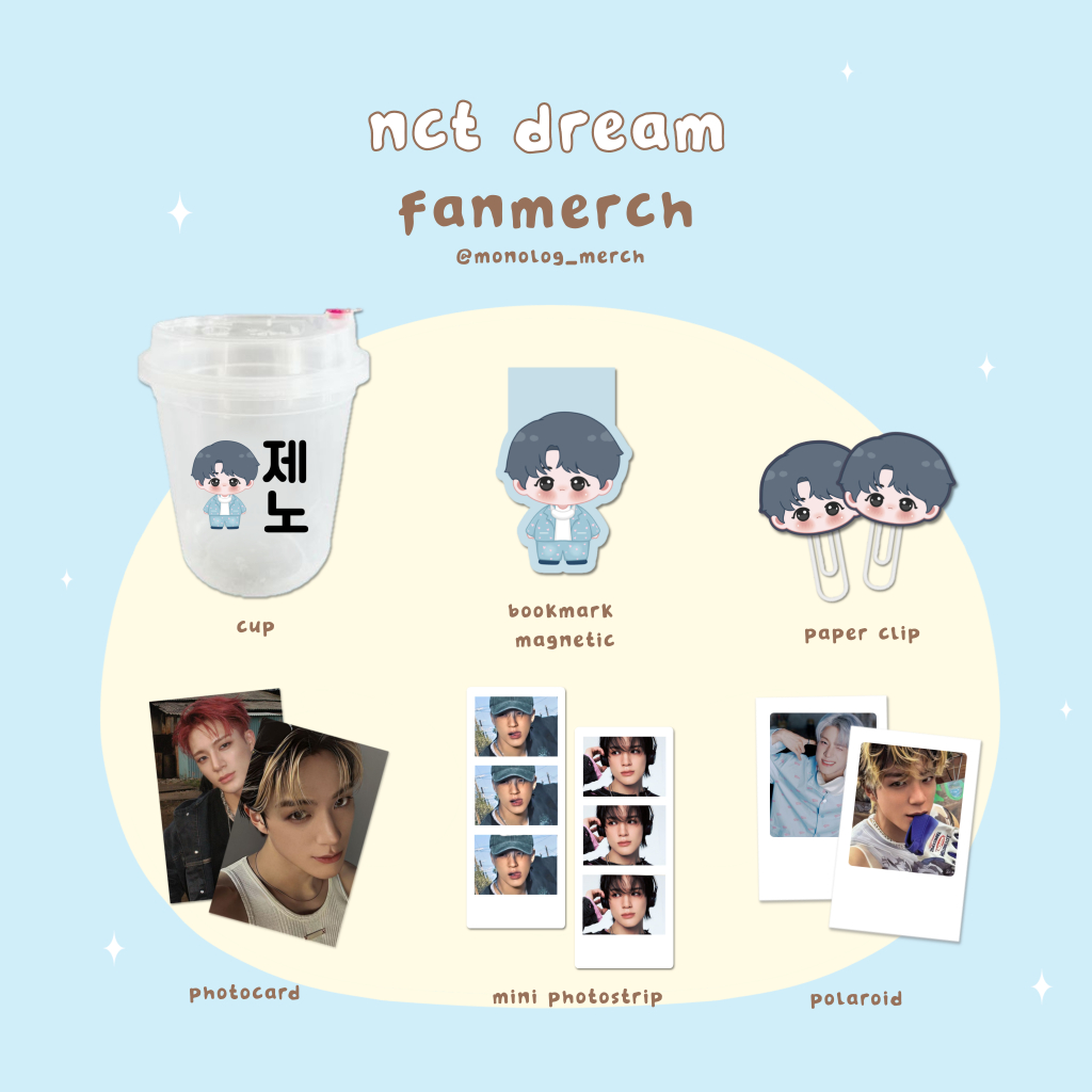 Fankit cup fanmerch nct dream
