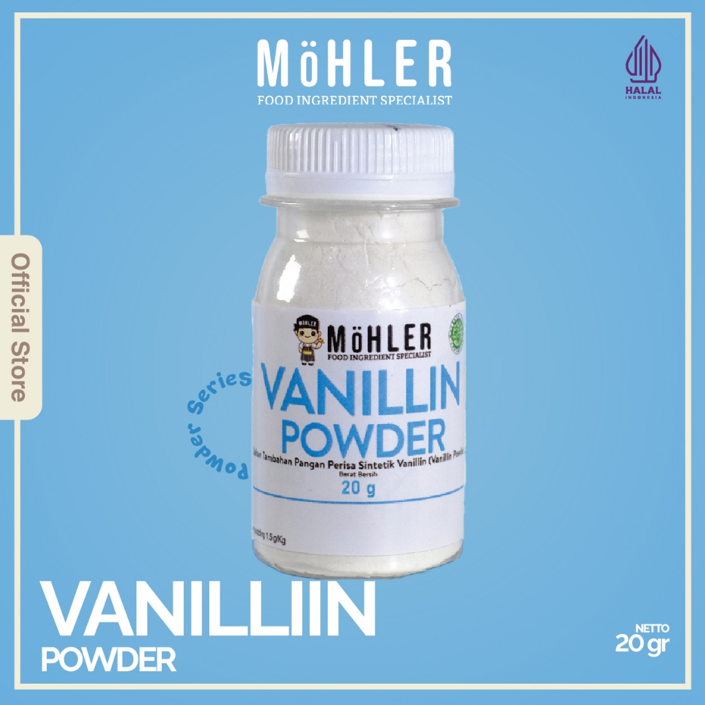 MOHLER Vanillin Powder 20 Gr