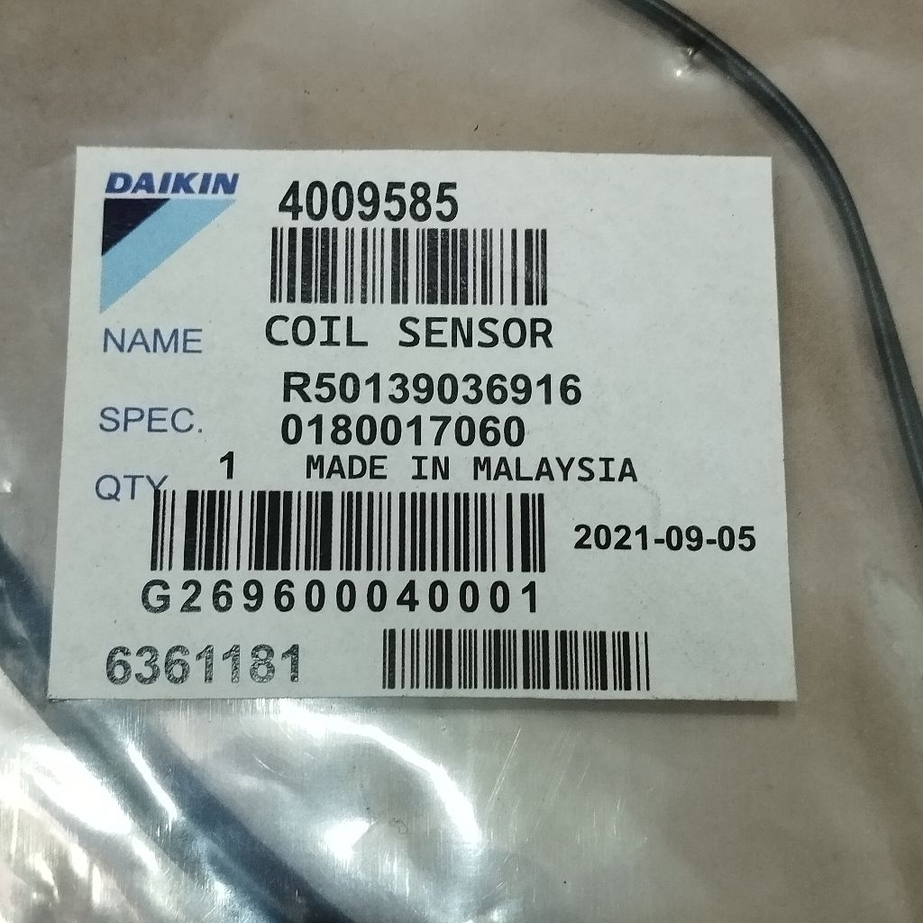 thermistor AC Daikin Malaysia FTV original