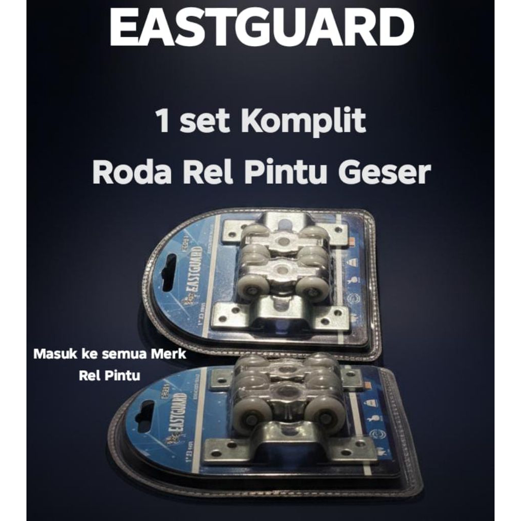 Roda Rel Husky Pintu Geser | Roda Pintu Slidding Door | Roda rel Atas Pintu | Roda Pintu Sliding