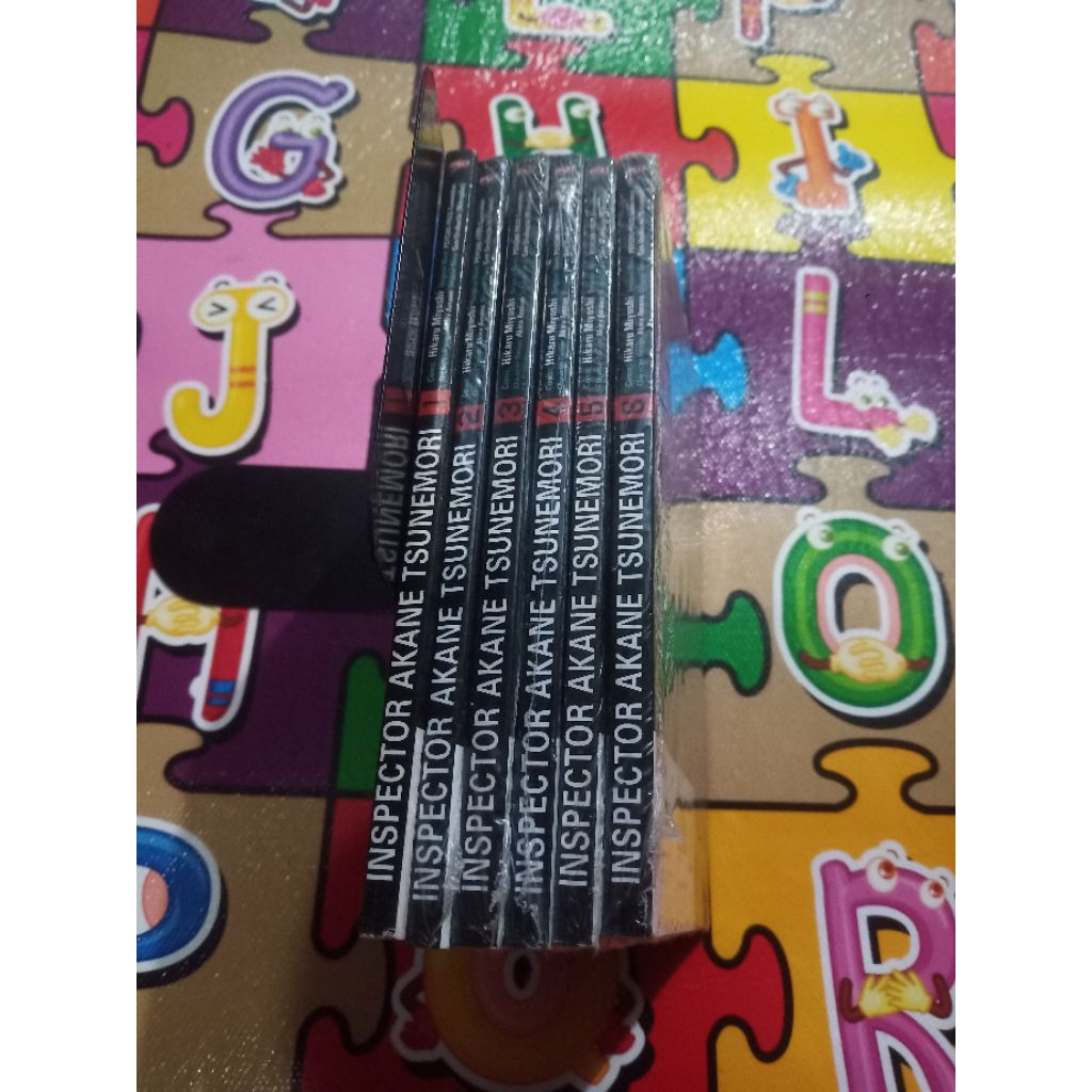 Set INSPECTOR AKANE TSUNEMORI 1 - 6 End (Bekas) (2018)