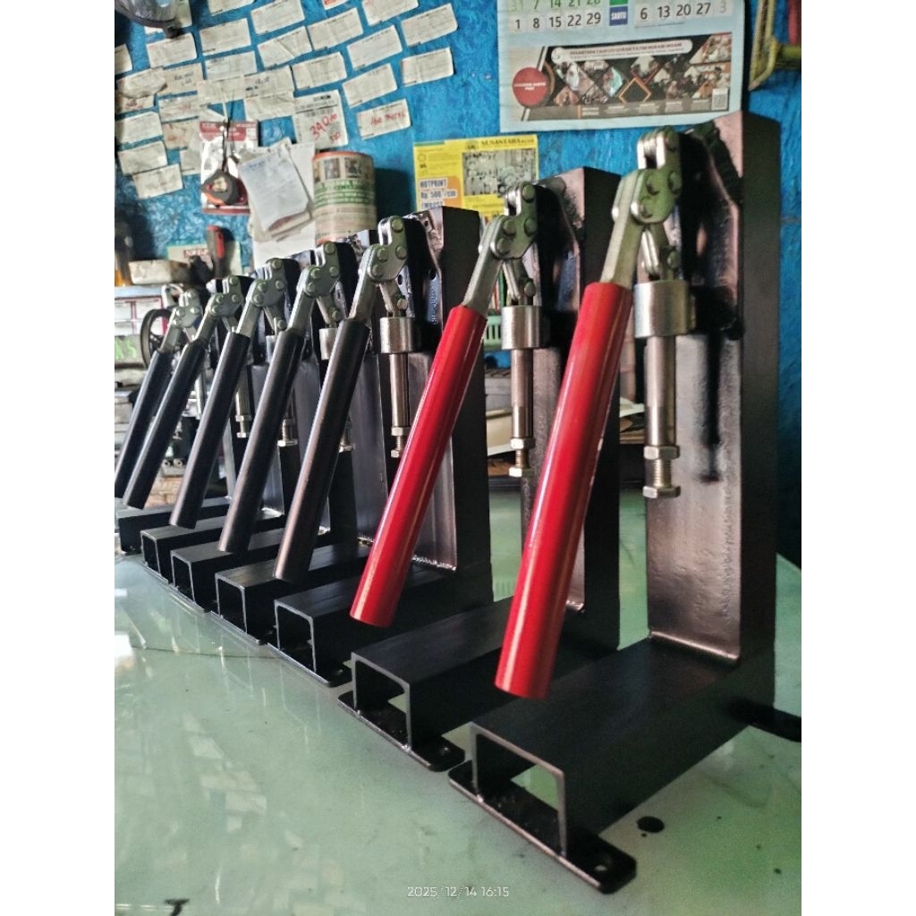 Alat press moulding slug versi terbaru bahan lebih tebal