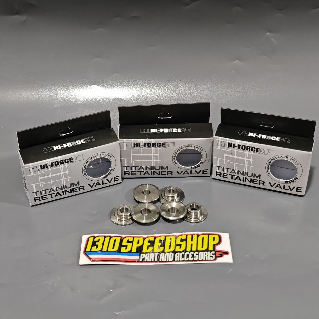 RETAINER KLEP KUKU KLEP H4R TITANIUM BEAT SCOOPY MIO NOUVO FINO VEGA JUPITER ORIGINAL H4R