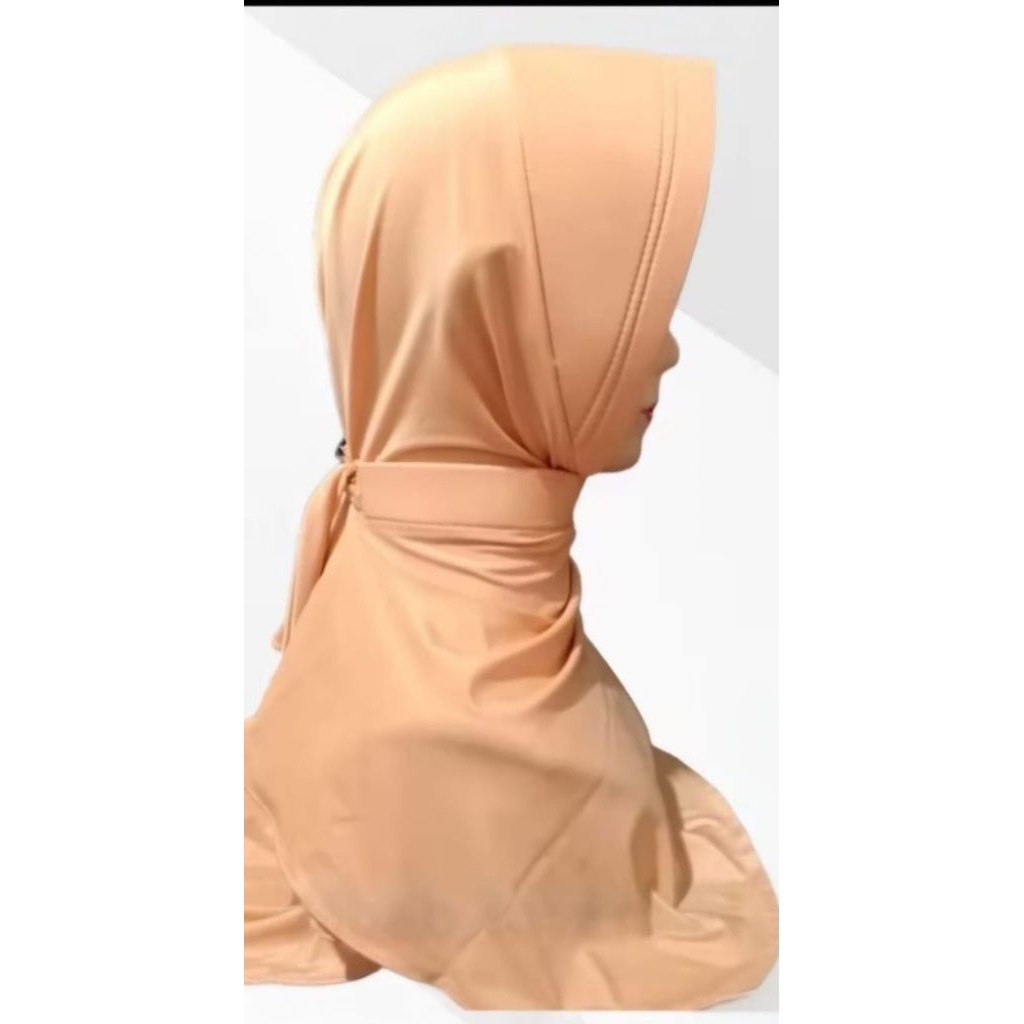 Jilbab Dharma Wanita Persatuan garis 2 kancing