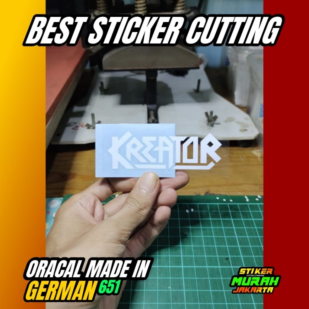 STIKER KREATOR STICKER CUTTING CUSTOM TRANSPARAN