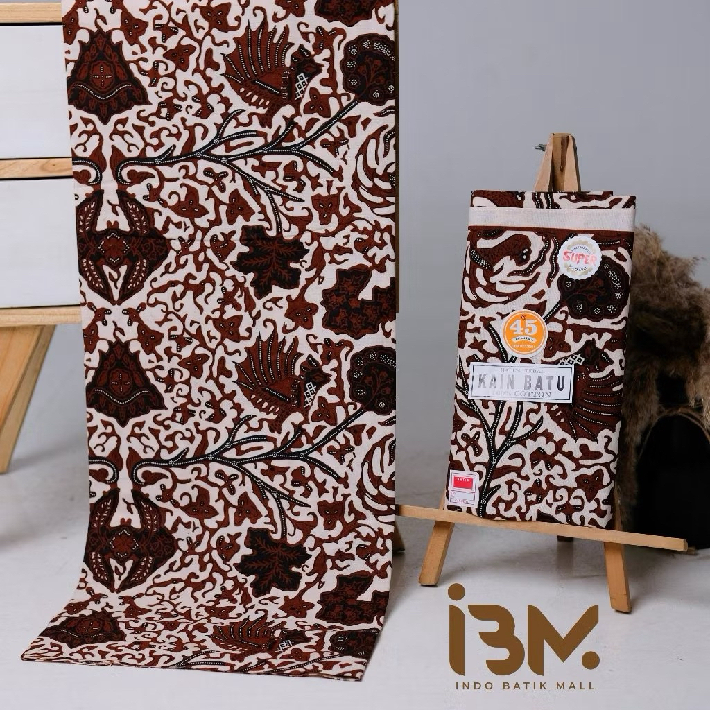 Jarik Batik Ummi PUTIH SERIES - Kain Samping Panjang Bahan Katun Berkualitas GROSIR & ECERAN Kain Ke