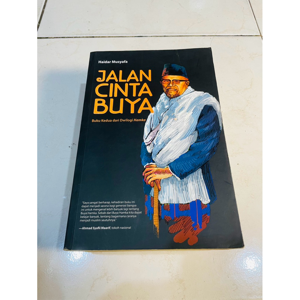( PROMO BUKU MURAH ORIGINAL ) BUKU BIOGRAFI / SEJARAH / SASTRA / TOKOH-TOKOH / JALAN CINTA BUYA - HA