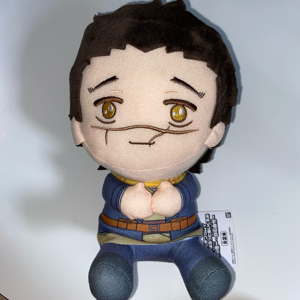 Golden Kamuy Saichi Sugimoto Pofuto Plushie Anime Boneka New Tag