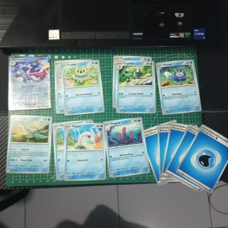Kartu Pokemon Greninja ex Set