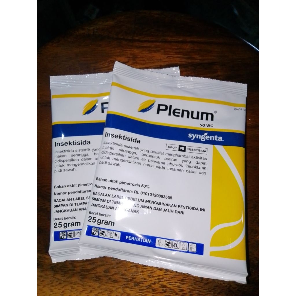 INSEKTISIDA PLENUM 50 WG 25 GRAM PENGENDALI HAMA WERENG PADI