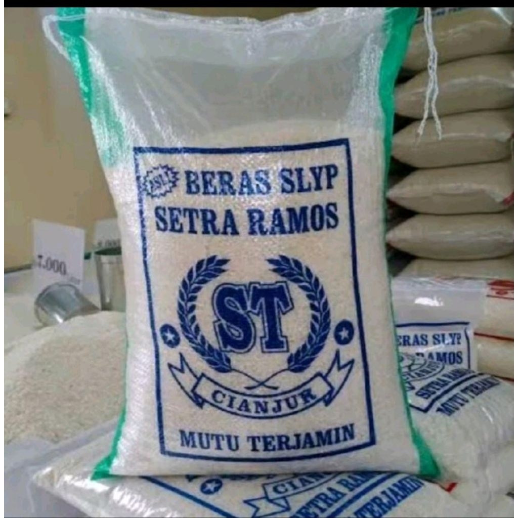 Beras Slyp Setra Ramos ST Cianjur Kemasan 10 Kg