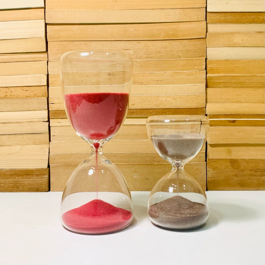Promo Jam Pasir Dekoratif Desin Klasik Pajangan Antik Eftertanka Decorative Hourglass, Kaca
