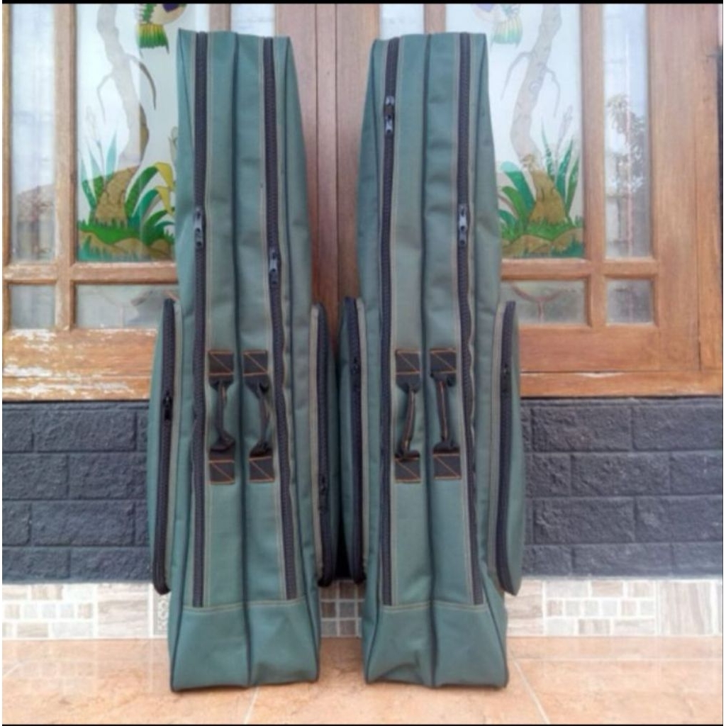 TAS PANCING 100CM 2 RUANG BAHAN TERPAL TRUK WATERPROOF