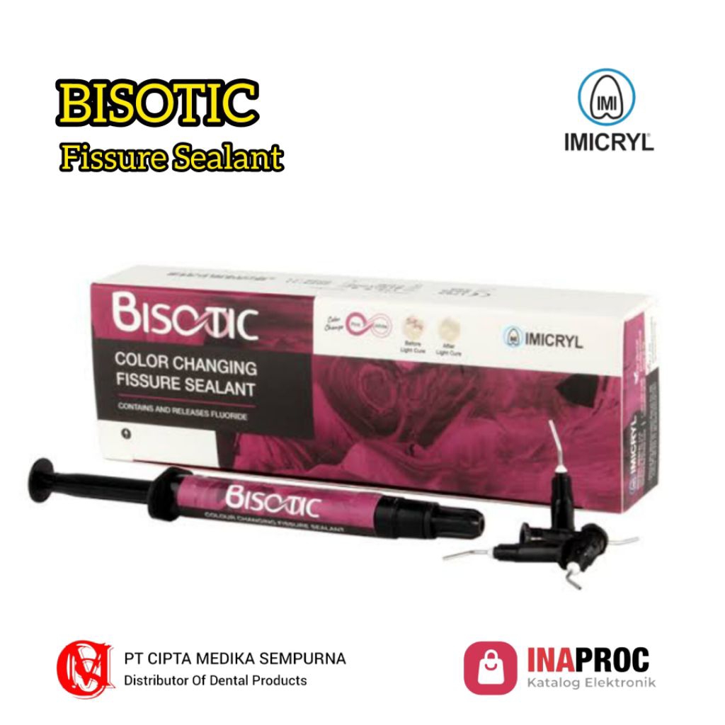 Fissure Sealant Bisotic Imicryl