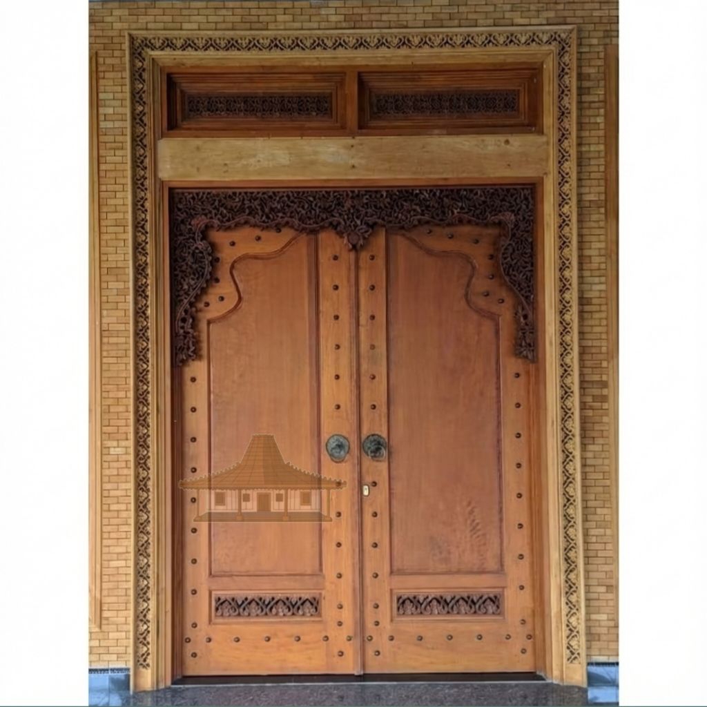 gebyok klasik model lawas kayu jati