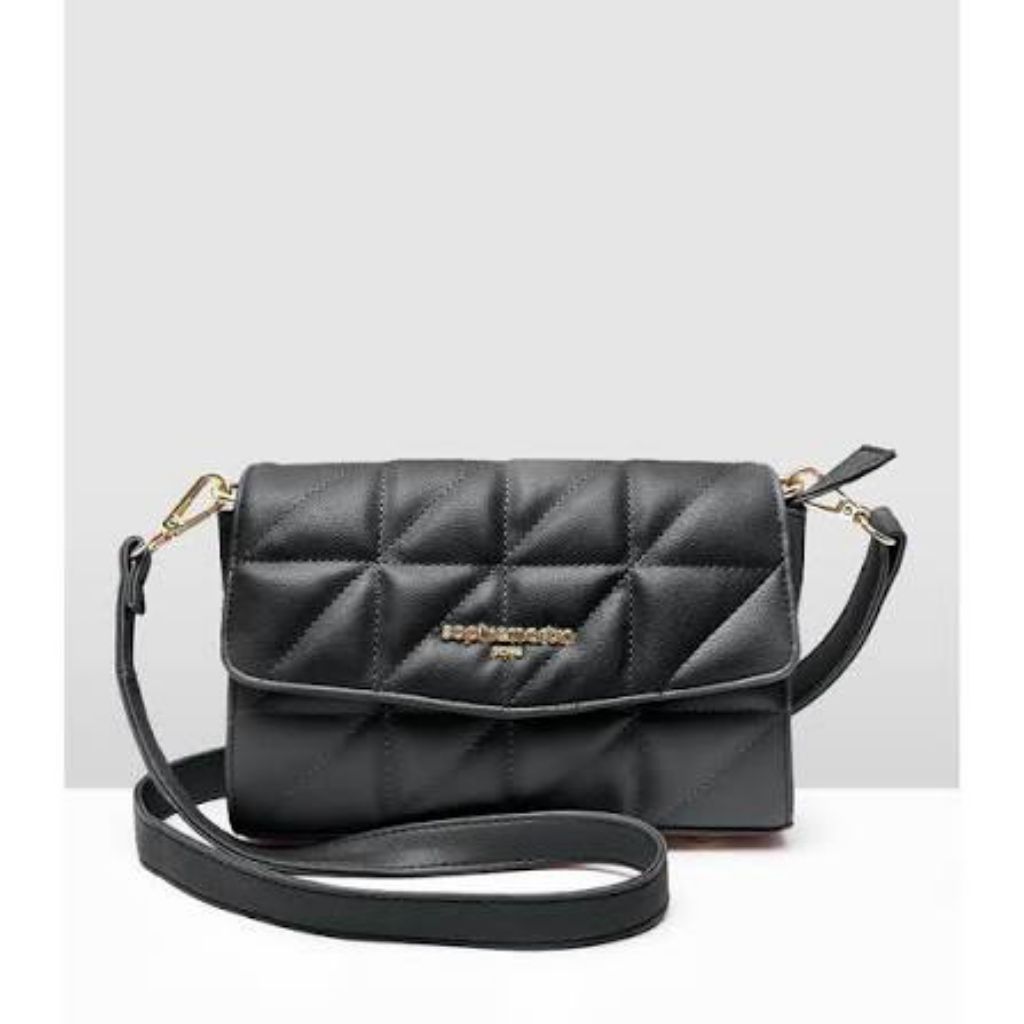 SOPHIE MARTIN PARIS TAS GEMAYA SLING BAG BLACK