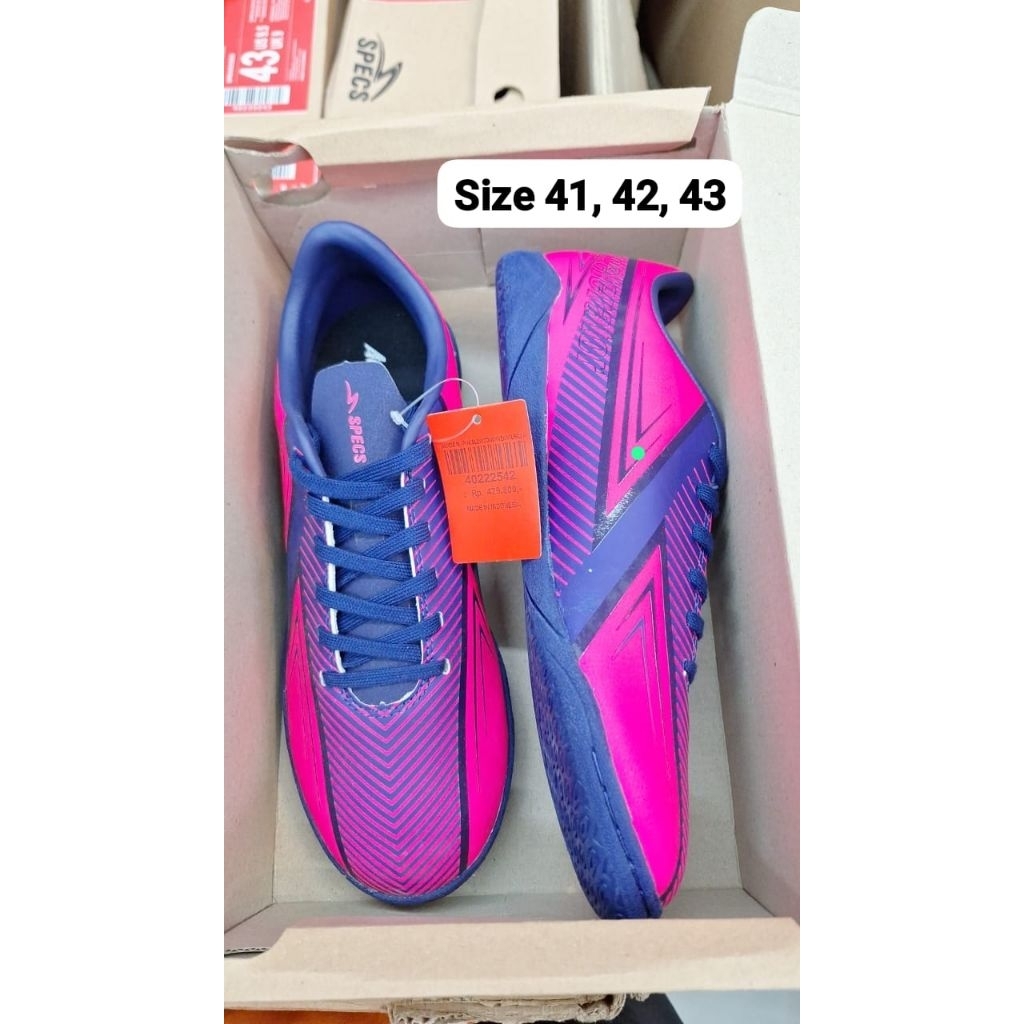 Sepatu Futsal B Grade Merk Specs Ori