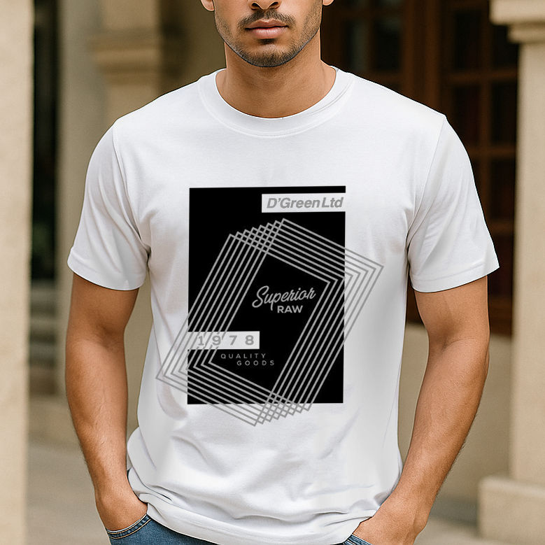 Kaos Distro Pria Premium Tebal Greenlight Original / Kaos Distro Pria Premium Tebal Original Putih P