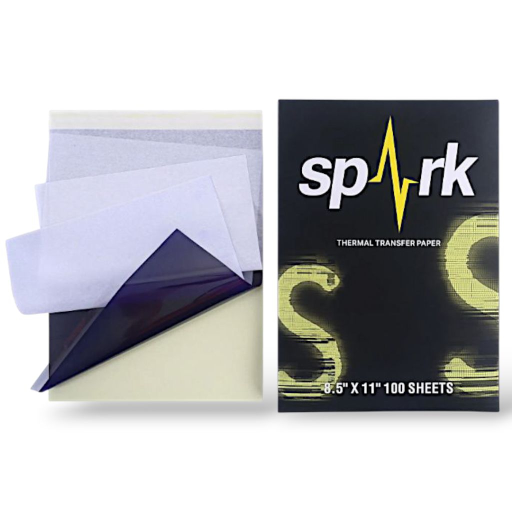 Spark Kertas Transfer Tattoo Thermal Paper A4 4 Lapis | Tattoo Stencil Paper Original