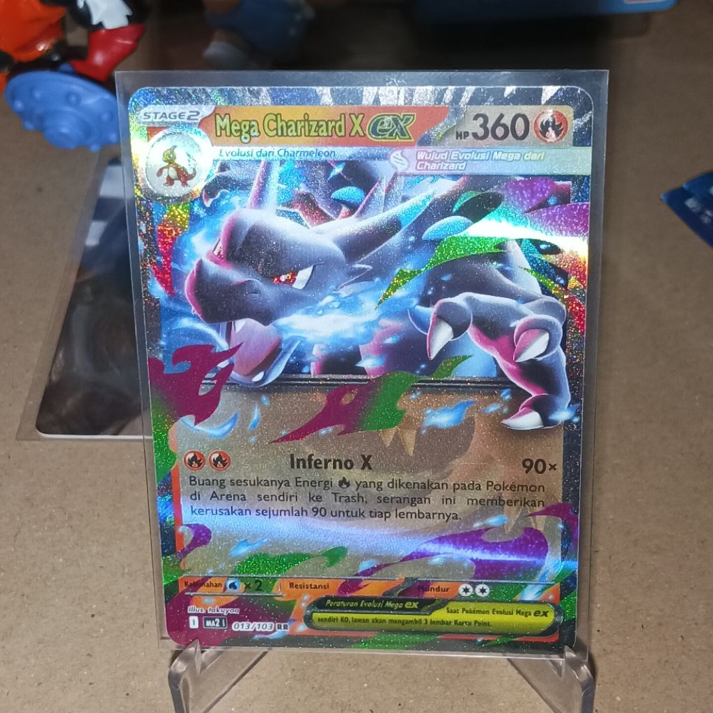 Mega Charizard ex RR MA2 Pokemon TCG Indonesia