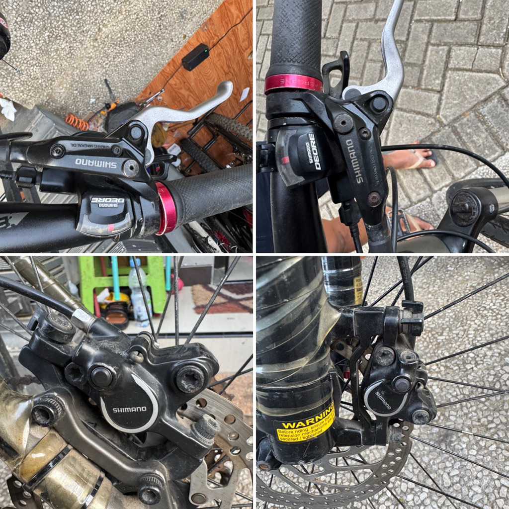 brakeset shimano m365 bawaan siskiu 6