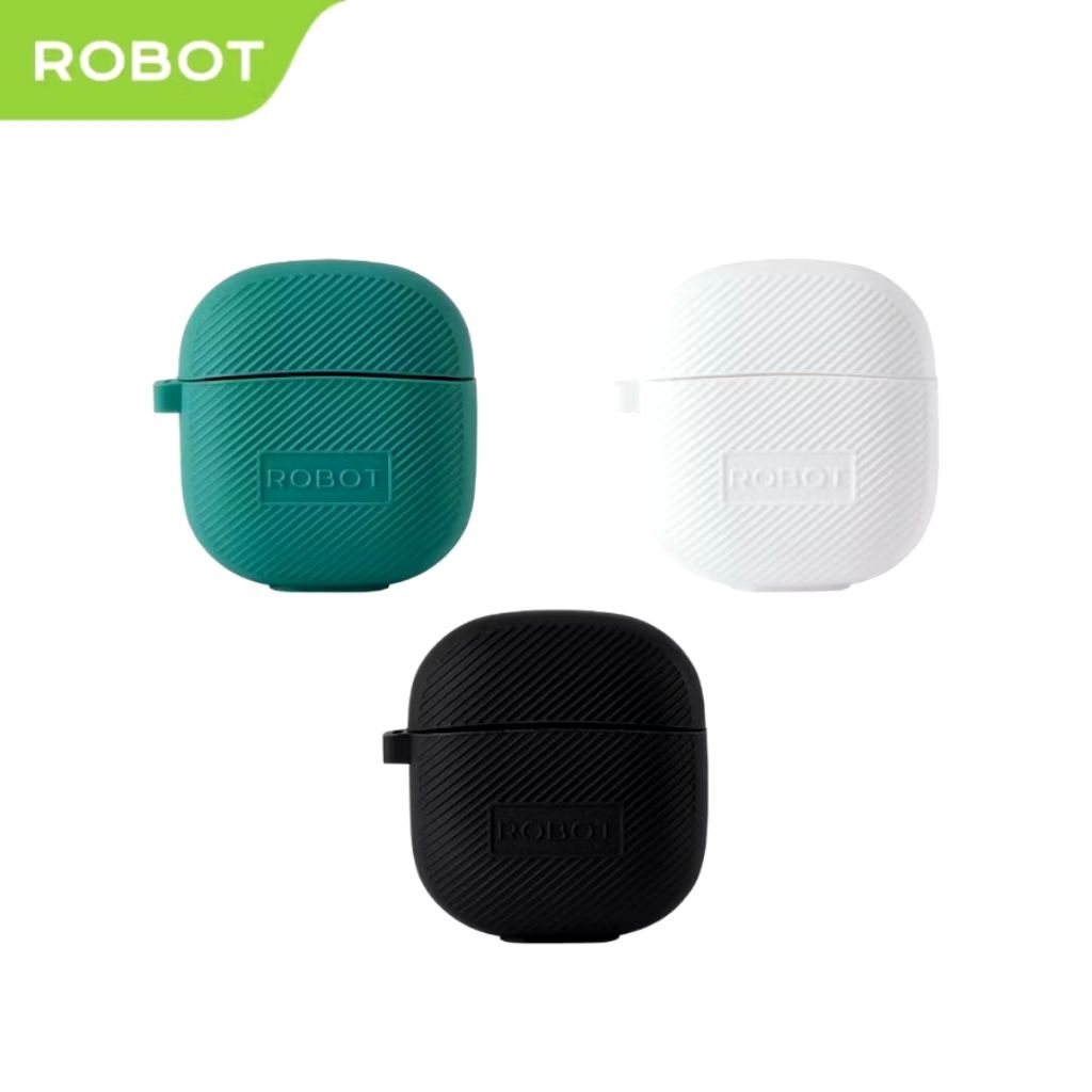 ROBOT Airbuds T60 Liquid Silicone Case Pelindung Case TWS