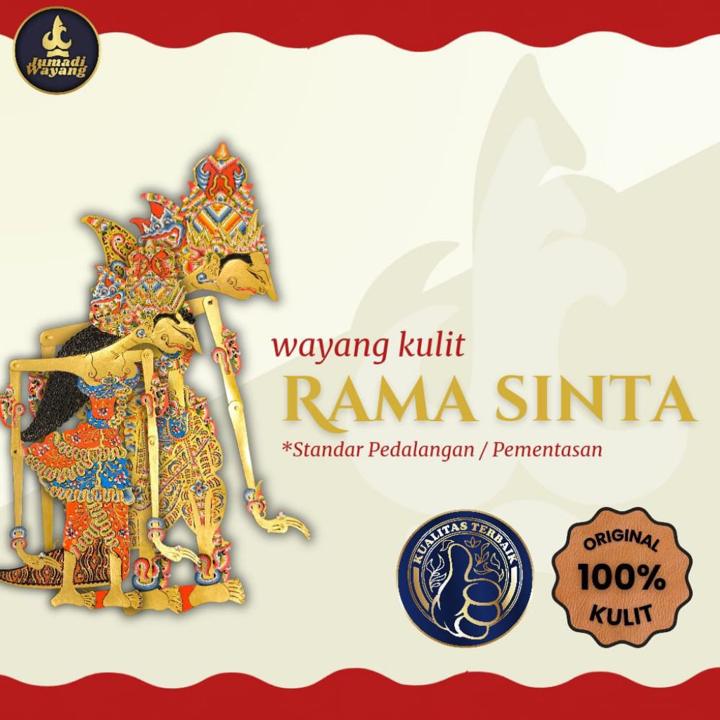 PROMO Wayang kulit Asli Rama Shinta