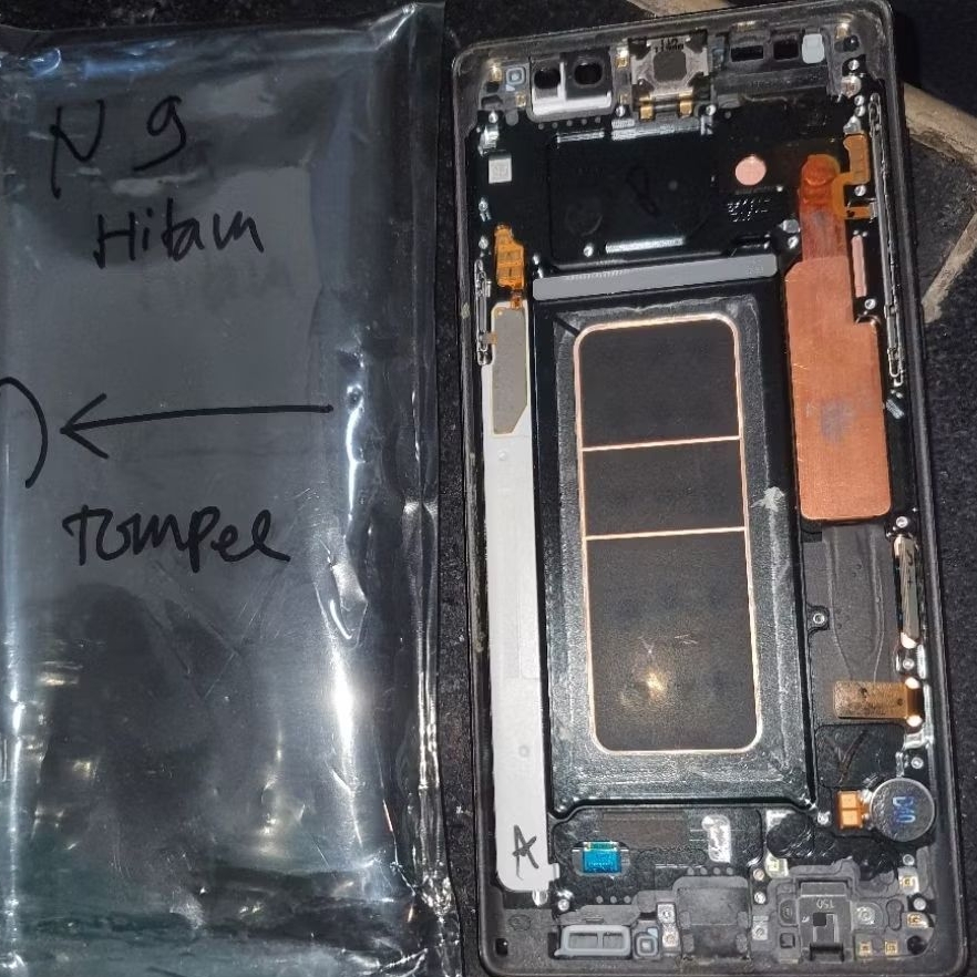 Lcd touchscreen frame Samsung Galaxy Note 9 ori