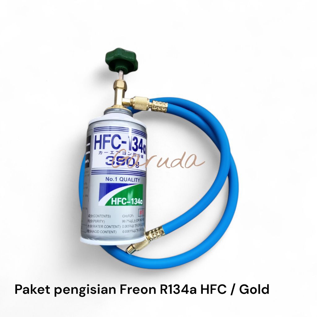 Paket Isi Freon R134a untuk Kulkas Frezer showcash