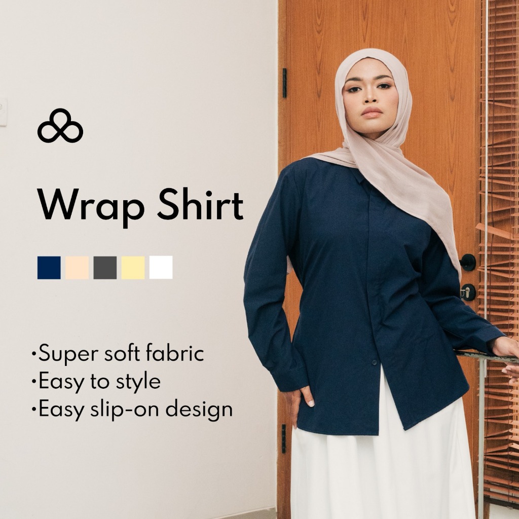Atala Scarves | Wrap Shirt | Kemeja Katun